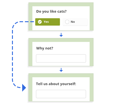 Example of a dynamic survey